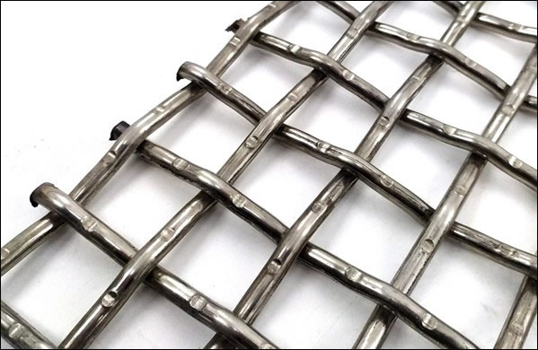 4mm Wire Diameter 316 Stainless Steel Crimped Mesh