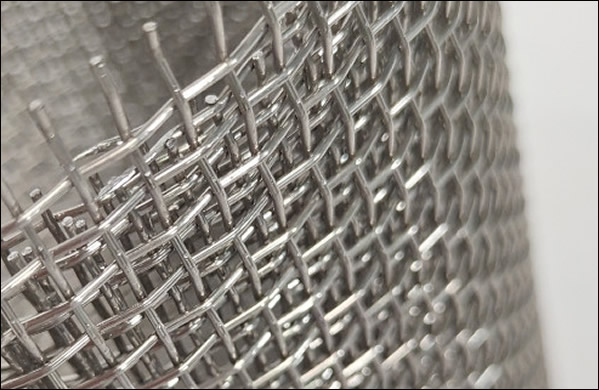 Crimped Wire Mesh 410 stainless steel filter mesh rolls