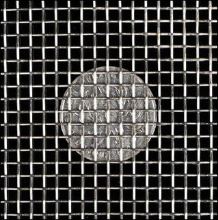 Wire Diameter 0.7mm, Mesh Count 2.6mm, crimped wire mesh 