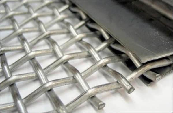 Galvanized Steel Crimped Wire Mesh Used for screening